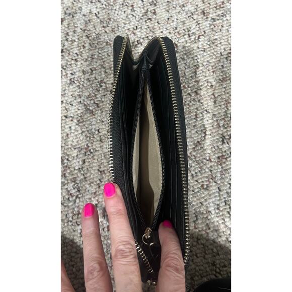 COLE HAAN Huntly Genuine Leather Python Snake Skin Tote + Wallet 2pc Set - Picture 12 of 12